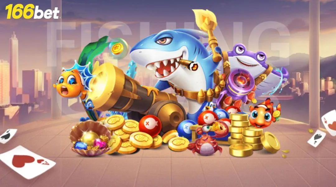 O Mega Fishing é uma versão de tiro ao peixe extremamente atraente.